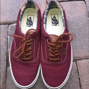 Maroon Vans